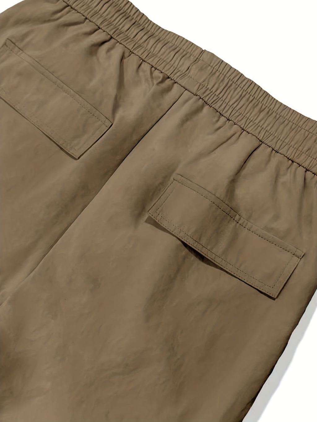 Solid Multi Flap Pockets Men's Straight Leg Cargo Pants, Loose Casual Outdoor Pants, Men's Work Pants Baggy Pants Trendy Streetwear K-pop