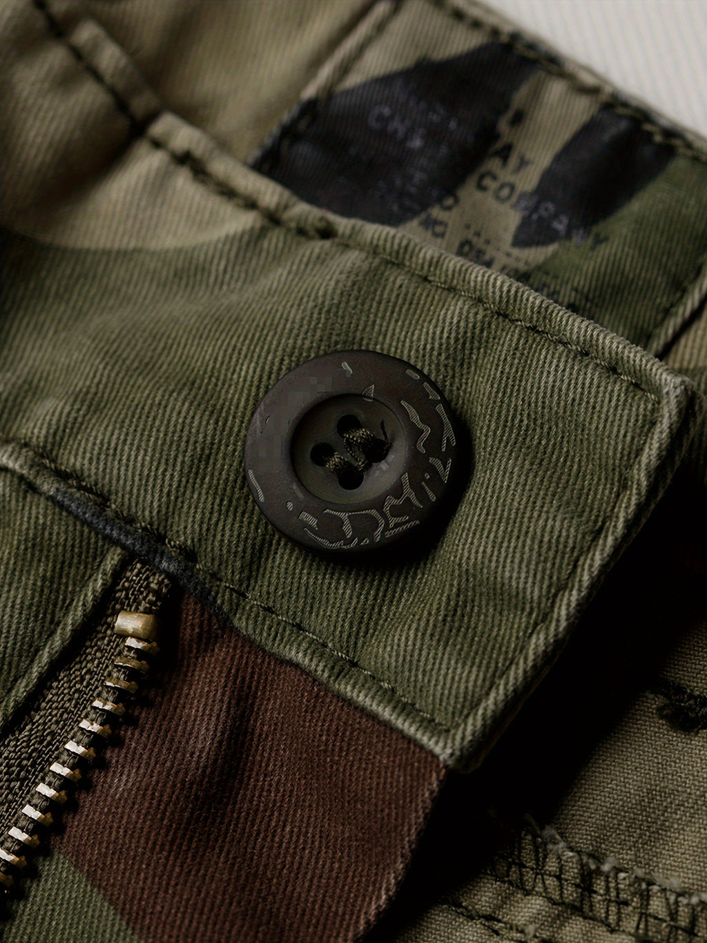 Men's Tactical Camo Cargo Pants - Overalls with Multi Flap Pockets, Loose Fit, and Durable Fabric for Outdoor Enthusiasts - Perfect for Hiking, Fishing, and Camping Adventures