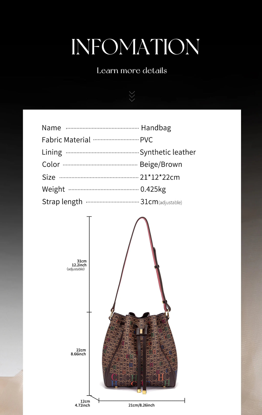 Timeless elegance meets everyday style.
This luxury classic handbag is your perfect companion — chic, durable, and spacious.
Turn heads wherever you go.