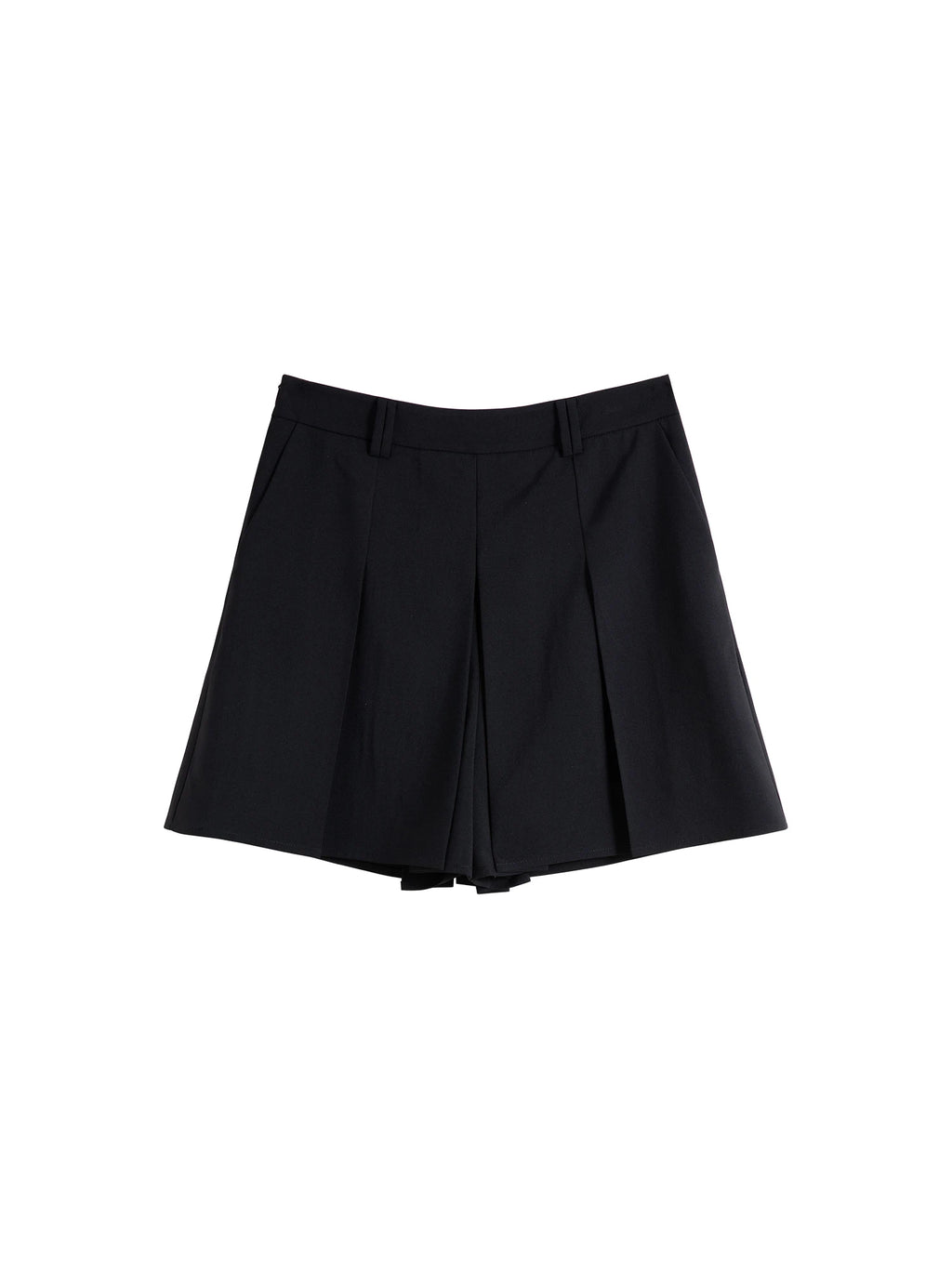 ZIQIAO Minimalist Style Old Money Simple Short Skirt Shorts Women 2025 Summer New High Waist Slim Casual Shorts 25ZQ92105