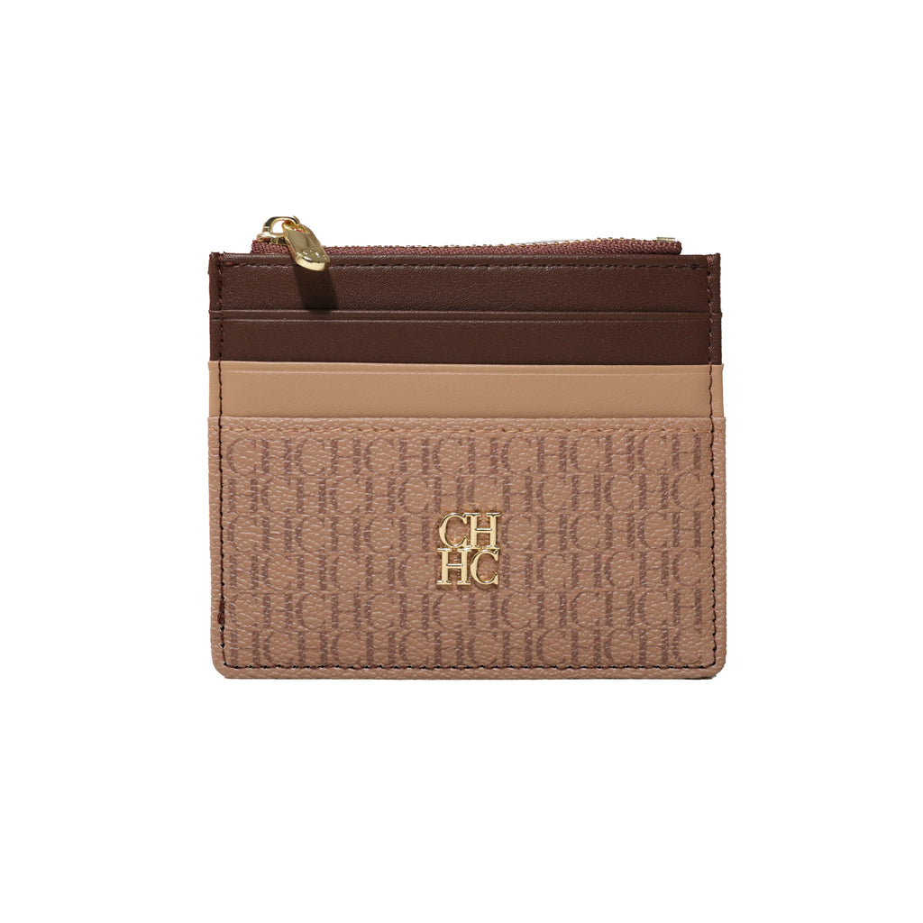 CH Women's Bag Wallet Exquisite Compact Convenient Decoration Durable Elegant Brand Design Sense Letter Decoration Zipper