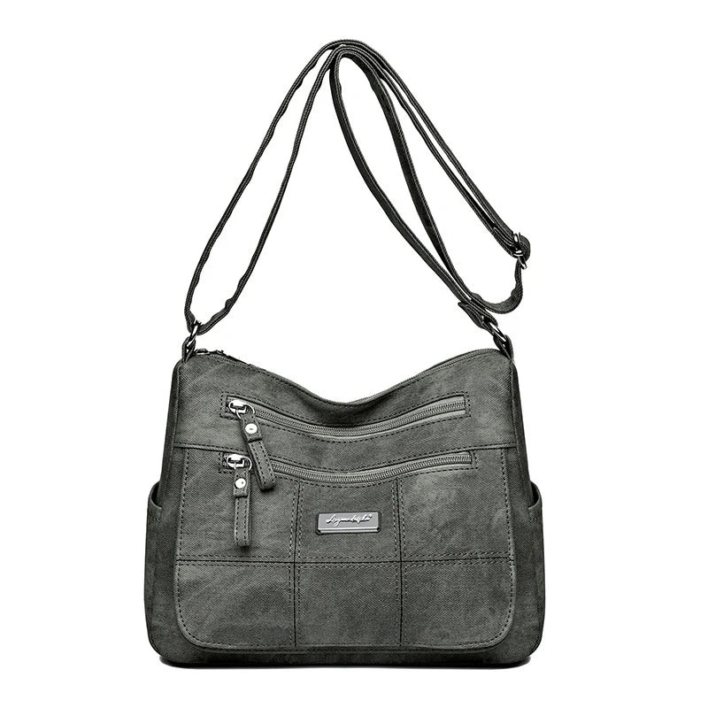 Fashion Women's Canvas Crossbody Bag Luxury Designer Tote Shoulder Bags for Ladie Old Money Messenger Handbags