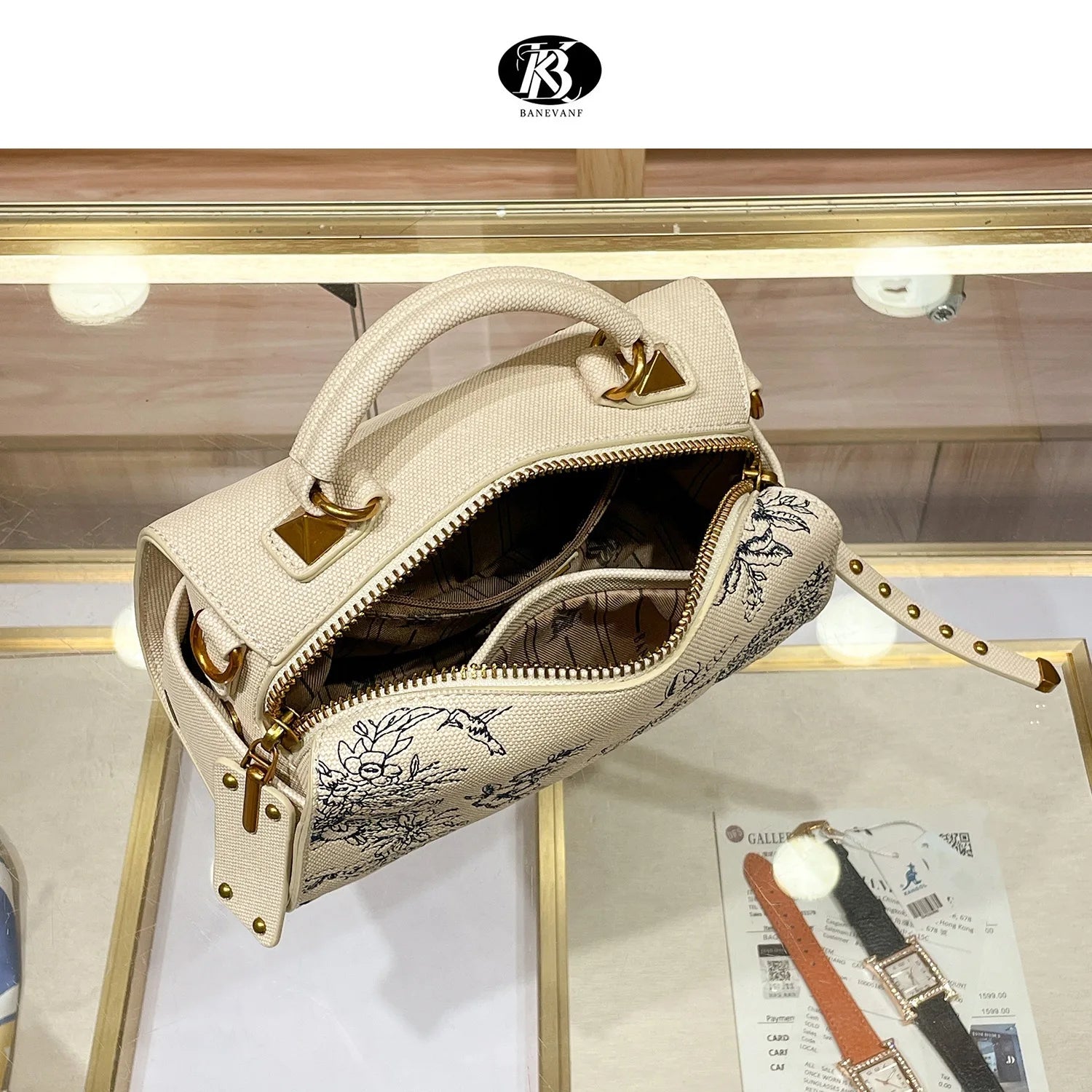 Ladies Embroidery Handbag Fashion Hundred Crossbody Bag Wealthy Popular Shoulder Bag Boston Bag Pillow Shape PU Material