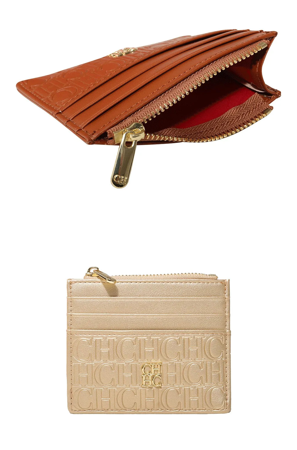 CH Women's Bag Wallet Exquisite Compact Convenient Decoration Durable Elegant Brand Design Sense Letter Decoration Zipper