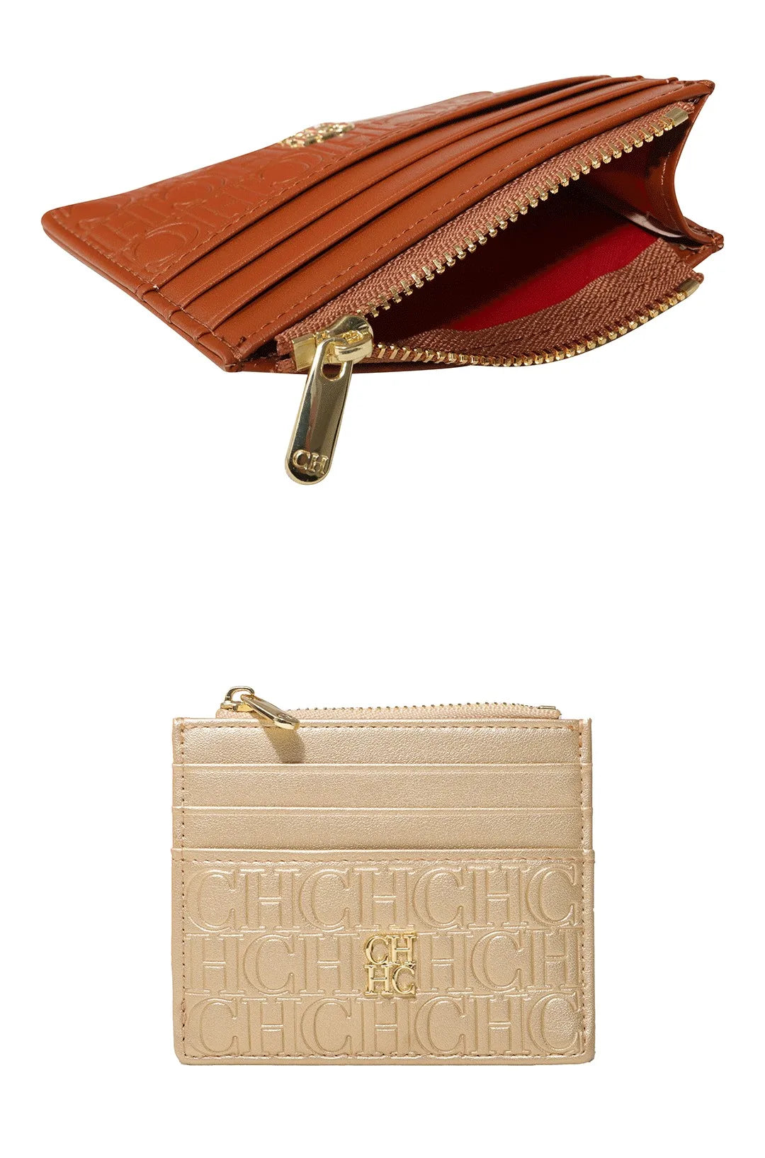 CH Women's Bag Wallet Exquisite Compact Convenient Decoration Durable Elegant Brand Design Sense Letter Decoration Zipper
