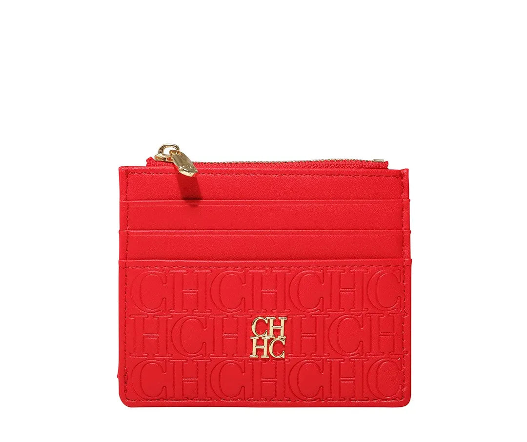 CH Women's Bag Wallet Exquisite Compact Convenient Decoration Durable Elegant Brand Design Sense Letter Decoration Zipper
