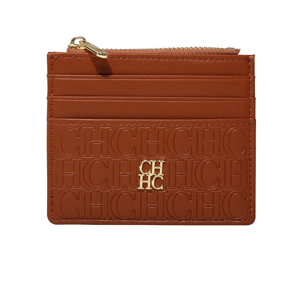 CH Women's Bag Wallet Exquisite Compact Convenient Decoration Durable Elegant Brand Design Sense Letter Decoration Zipper