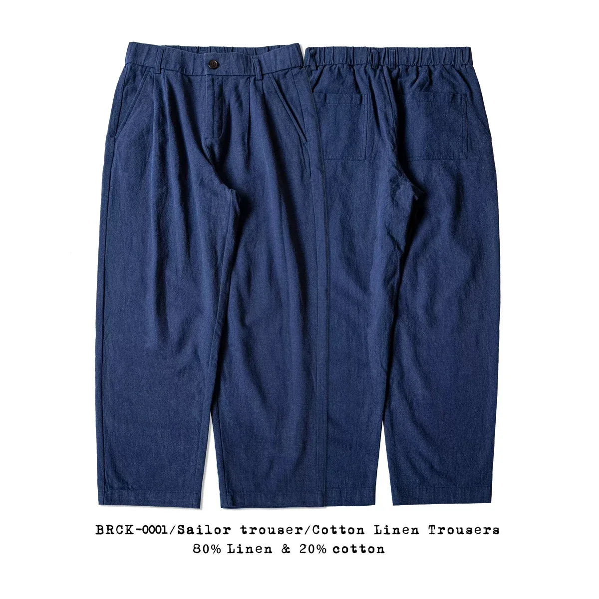 Red Tornado Old Money Aesthetic Linen Pants Men's Casual Pleated Trousers Loose Fit
