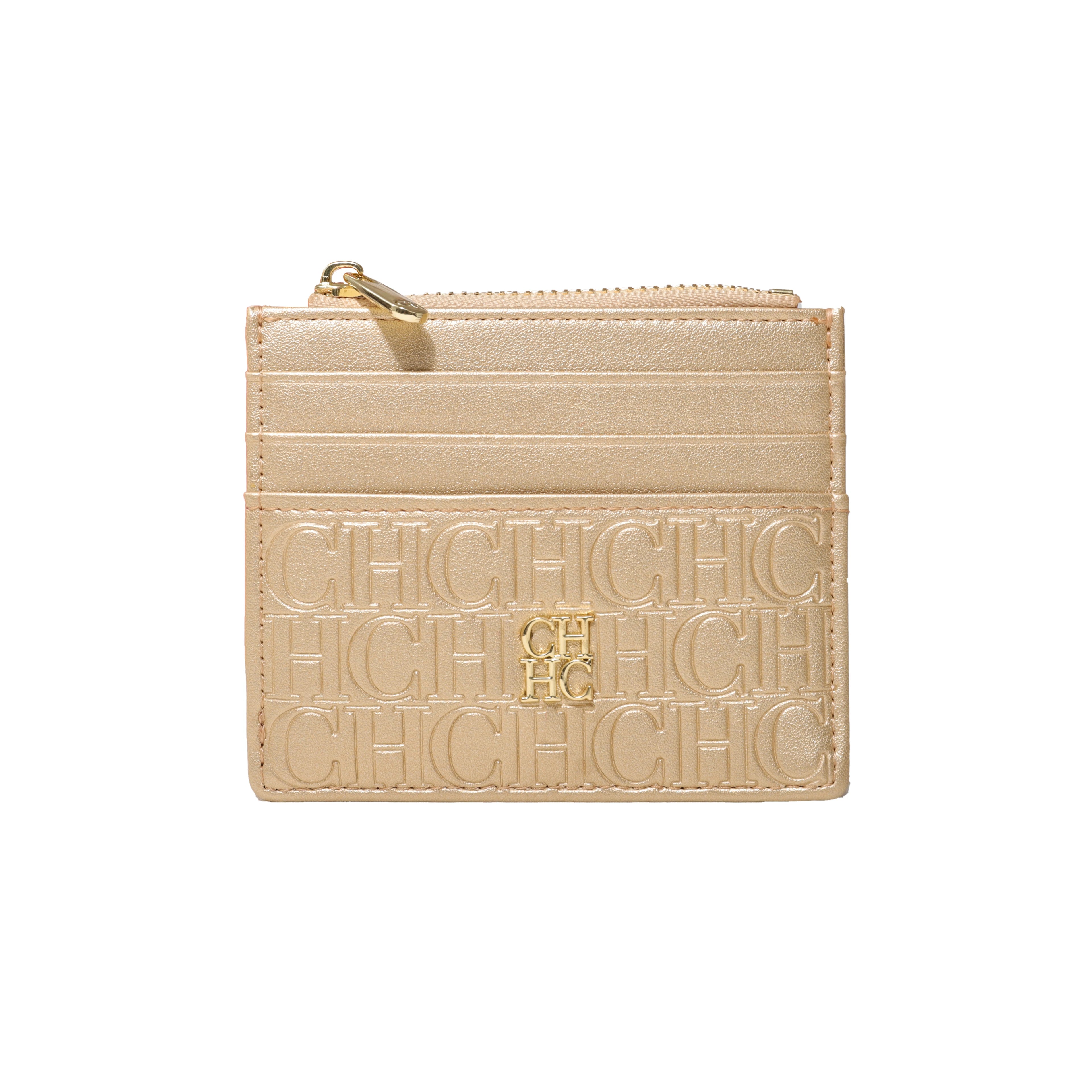 CH Women's Bag Wallet Exquisite Compact Convenient Decoration Durable Elegant Brand Design Sense Letter Decoration Zipper