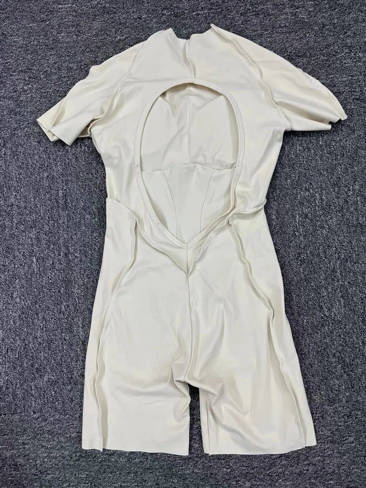 Short Jumpsuit Gym Clothes For Women Sportswear Fitness Overalls Backless Scrunch Booty Yoga Suit Sports Set Outfit
