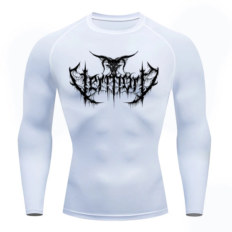 Compression Shirt Men Short Running T Shirt Gym Sports Top Quick Dry Breathable Black Fitness Sportswear Bodybuilding Clothing