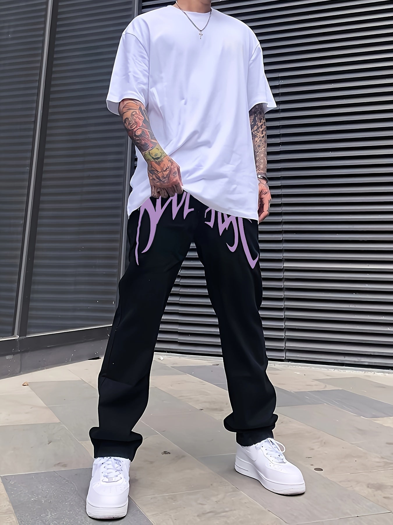 Loose Fit Men's Y2k Casual Jeans, Baggy Street Style For Fall Winter