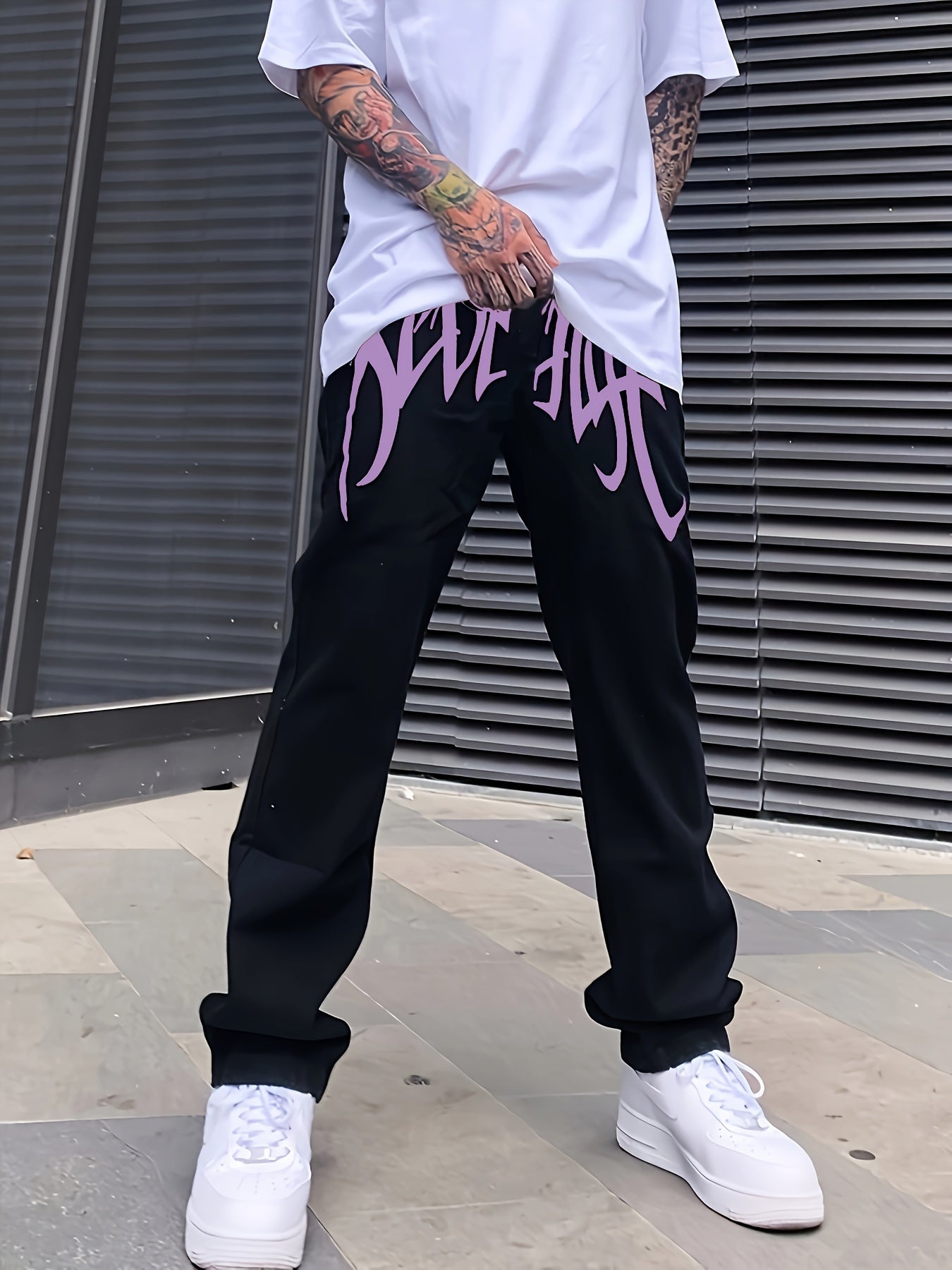 Loose Fit Men's Y2k Casual Jeans, Baggy Street Style For Fall Winter