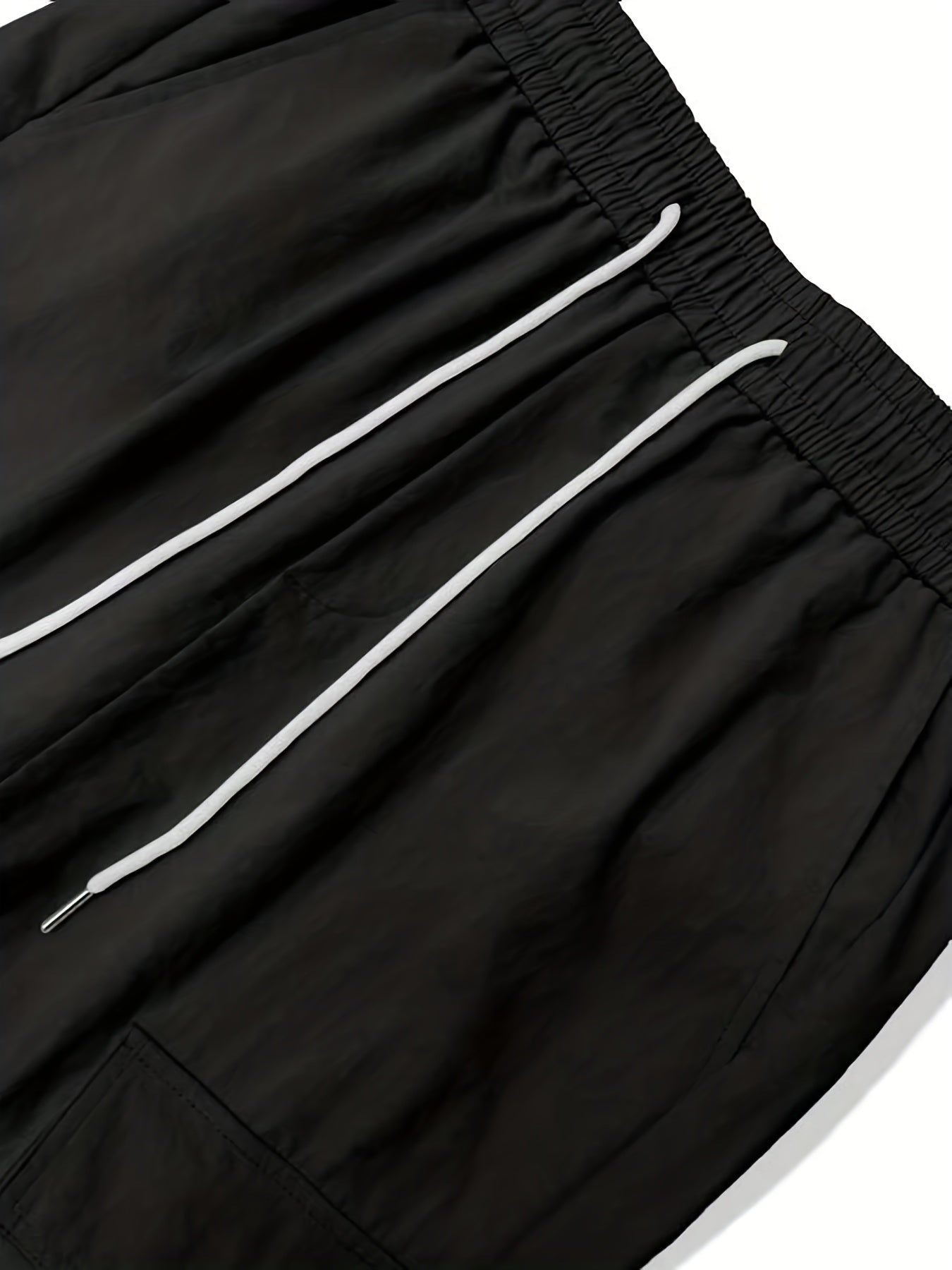 Solid Multi Flap Pockets Men's Straight Leg Cargo Pants, Loose Casual Outdoor Pants, Men's Work Pants Baggy Pants Trendy Streetwear K-pop