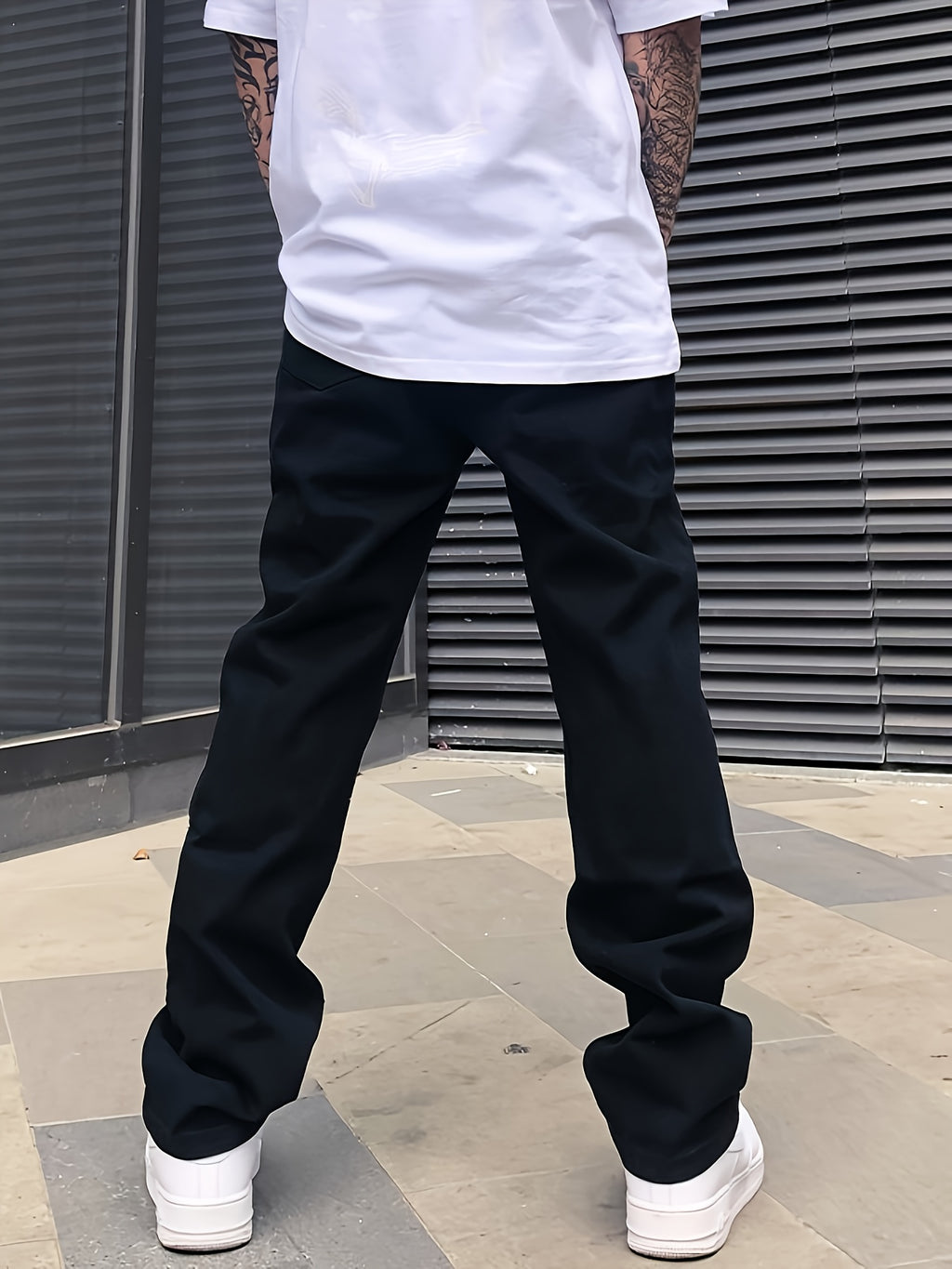 Loose Fit Men's Y2k Casual Jeans, Baggy Street Style For Fall Winter